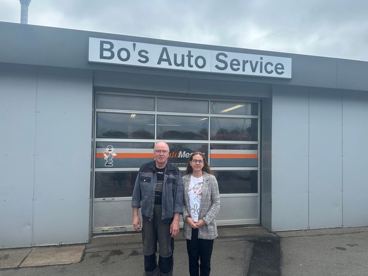 Pernille Borring overtager værkstedet fra sin far, Bo Hansen, og gør det til AutoMester E+