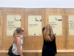 Nej plakater på festivaler
