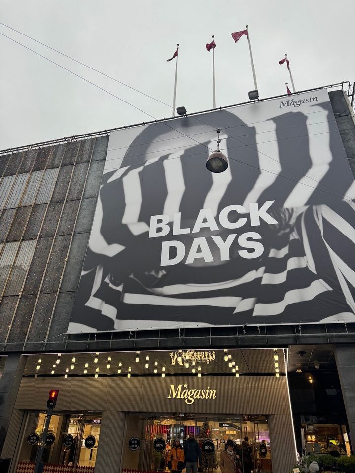 Magasin forventer rekord-Blaack Friday