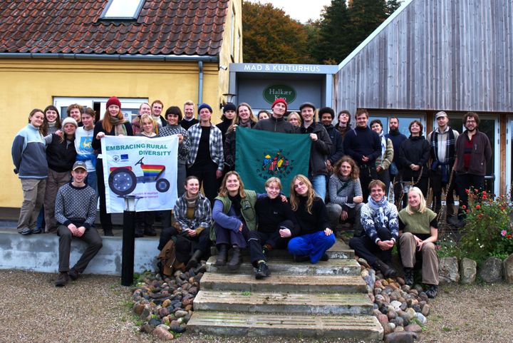 Deltagerne på den Agroøkologiske Ungdomskaravane