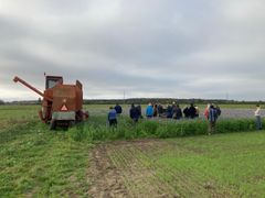 Dronningborg mejetærsker ved Brinkholm, Andelsgaarde
