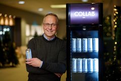 ”Vi havde aldrig forventet, at Collab ville ende med at sælge mere end den klassiske Coca-Cola i Island”, siger Gunnar B. Sigurgeirsson, vicedirektør i Ölgerðin.