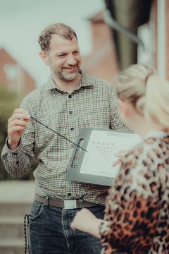 Mads Aage Toft Kristensen, læge i Søndre Lægehus, som er blandt cirka ti deltagende lægehuse.