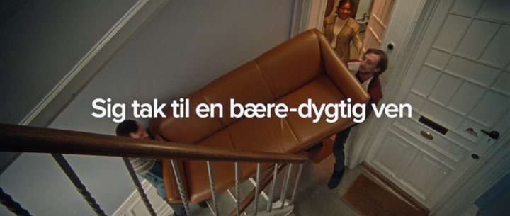 Stills fra video-kampagnen. Billeder fra en af de 6 små videoer af 6 typiske situationer, de fleste kan genkende fra en brugthandel. Foto - DBA
