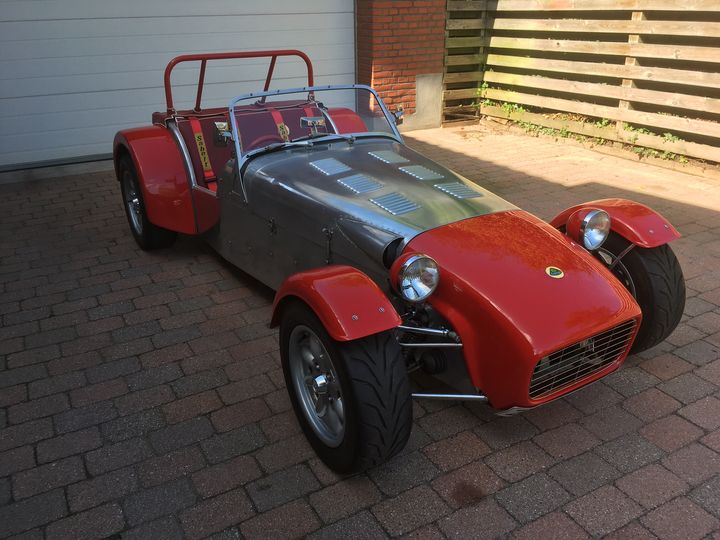 Nu er den til salg på DBA. Lotus Super Seven s2. Ejet (lidt endnu) og sat i stand af af 69-årige Jørgen Smidt fra Bagsværd. Foto - DBA Guide