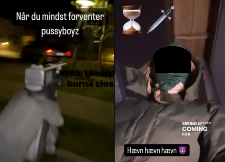 Banderne bruger Instagram til at dele dødstrusler mod rivaliserende grupper, fremvise luksusvarer og stakkevis af kontanter og våben, ligesom de deler krigsreferencer og fjendebilleder af staten og politiet, viser en ny undersøgelse fra Digitalt Ansvar.