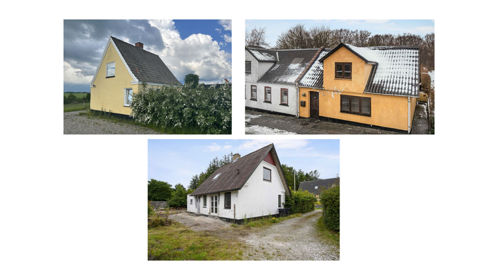 Her er tre villaer for under 100.000 kroner!