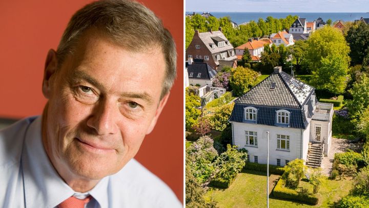 Asger Aamund sælger sin Hellerup villa