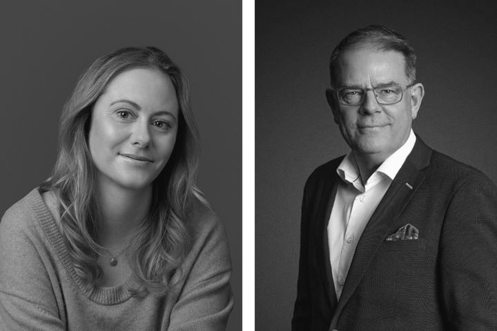Ditte Lysgaard Vind (tv.) er ny næstformand, mens Tom Knutzen (th.) er ny bestyrelsesformand.