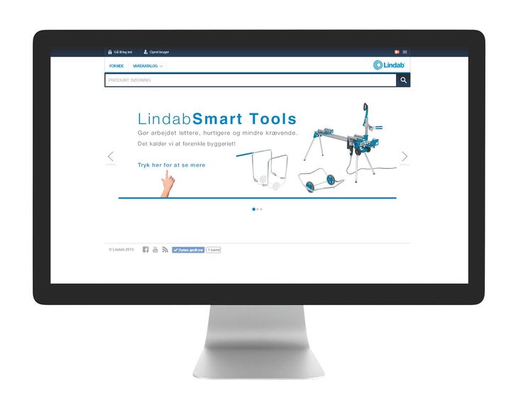 Lindab er en af de leverandører til byggebranchen, som har formået at omstille sig i takt med den digitale udvikling. Næsten 30 procent af virksomhedens salg sker i dag online.