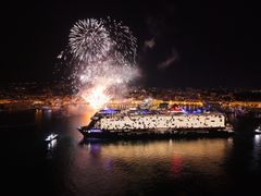 Mein Schiff Flow officially named: three godmothers, one ship and a shared flow