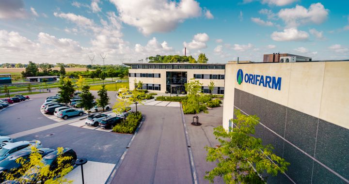 Orifarms hovedkontor i Odense. Virksomheden har lanceret sin nye femårige strategi, Fit to Scale, med ambitioner om markant vækst i Europa frem mod 2031.