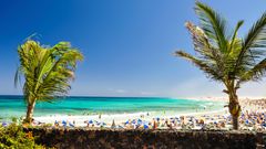 Corralejo Beach på Fuerteventura