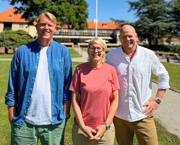 Bjarke Hansen, Camilla Andersen og Mads Bygballe.