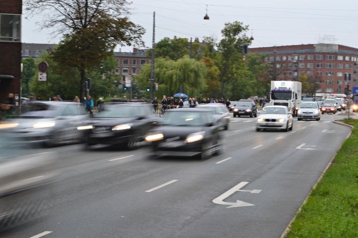 Biltrafik i København