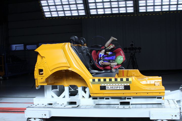 Crashtest af autostol