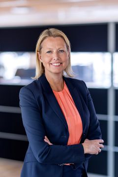 Portræt af FDM-direktør Stina Glavind