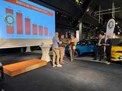 Prisoverrækkelsen ved Årets Bil i Danmark 2026