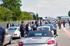 Publikum ved Porsche Festival