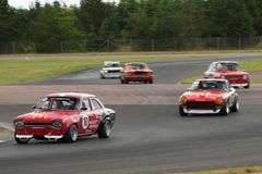 Motorløb med gamle racerbiler