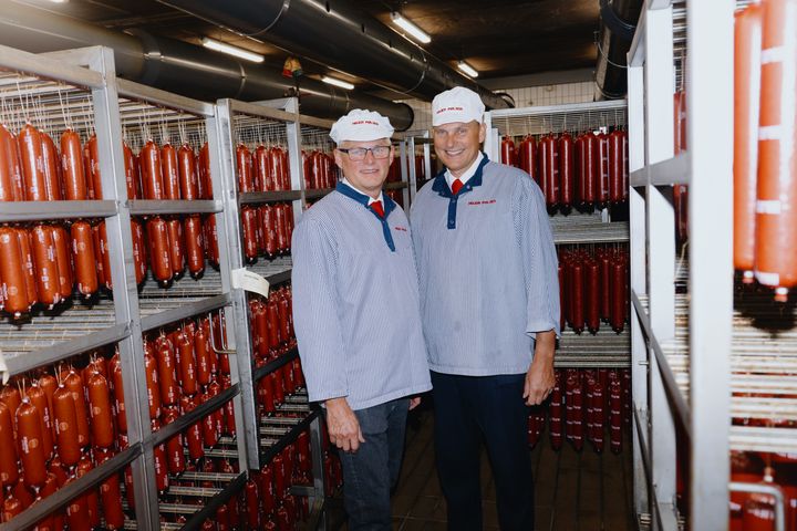 Jan Müller og Gerd Müller er slagtermestre i Højer