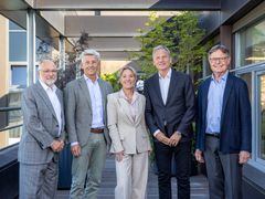 Fra venstre: John Wagner, Michael Christiansen, Lene Espersen, Bo Rygaard og Jesper Møller