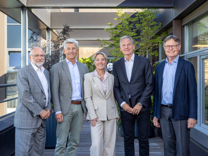 Fra venstre: John Wagner, Michael Christiansen, Lene Espersen, Bo Rygaard og Jesper Møller