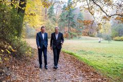 Foto: (Fra højre) Bestyrelsesformand Bo Rygaard og adm. direktør Terje List, KFI Erhvervsdrivende Fond.