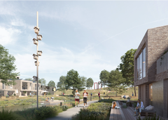 Illustartion af fremtiden Gadehavegård