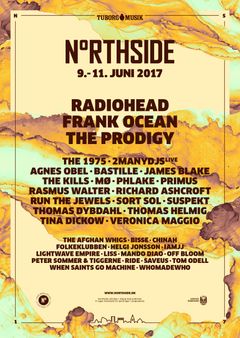 Her er NorthSide 2017-plakaten