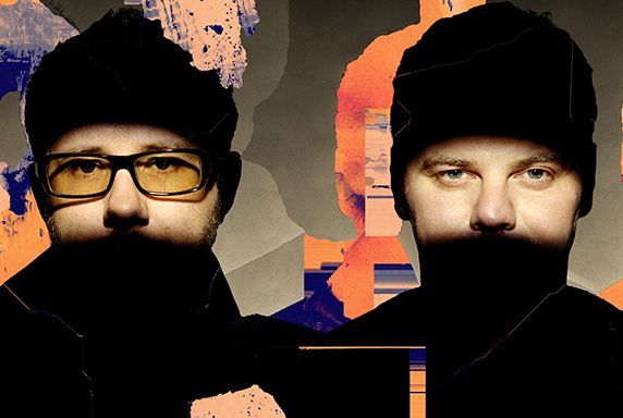The Chemical Brothers. Photo: Hamish Brown // Illustration: Ruffmercy