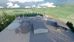 Borlange biogas image