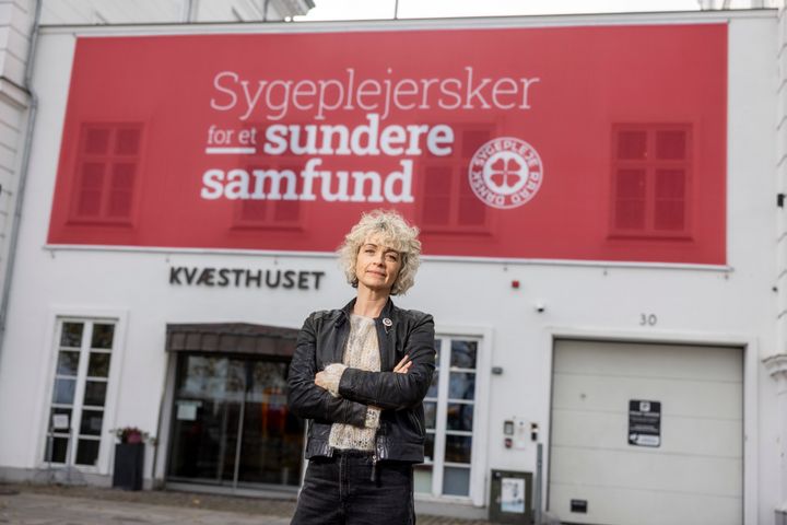 Dorthe Boe Danbjørg, forkvinde for Dansk Sygeplejeråd