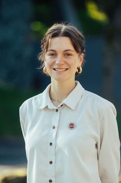 Cecilie Elstrøm, forperson for Sygeplejestuderendes Landssammenslutning (SLS)