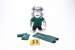 Finalepakken: Raceworn strømper, handsker, rygnummer samt Tour de France-bamse.