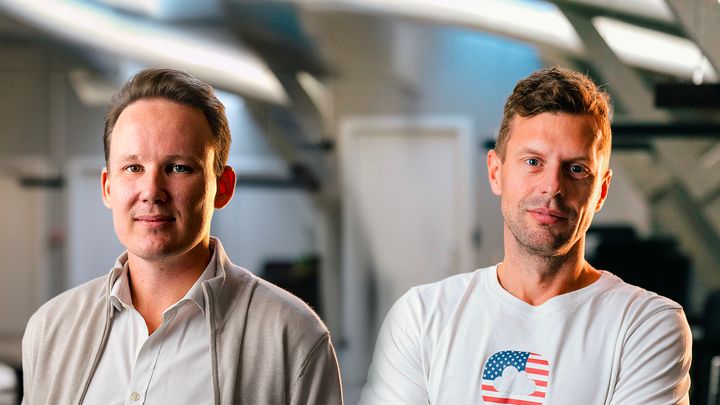 Mads Dahlerup, CEO & Casper Ravn-Sørensen, CGO - both co-founders of GoWish