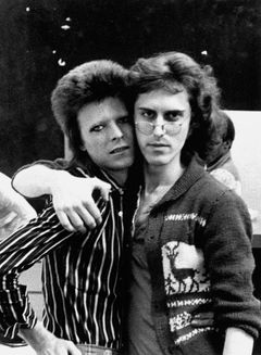 David Bowie og Mick Rock