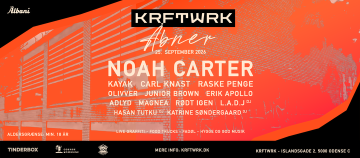 KRFTWRK åbner med endagsfestival.