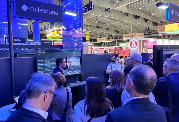 Milestone Systems på Smart City World Congres i Barcelona