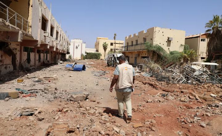 Dr. Khalid Badreldin completed his studies at the Ibrahim Malik Hospital in Khartoum, which is now in ruins.