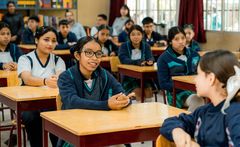 Matilda, 13, går på Secondary School 62 i Mexico City. I 2023 var skolen vært for en af landets største workshops om seksualundervisning, hvor over 1.500 børn på én dag fik undervisning i emnet.