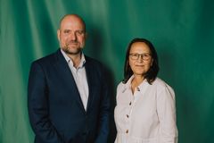 Thomas Gyldal Petersen og Ruth Wisborg