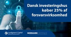 Lundgreen's Capital har købt en strategisk andel i Normark Defence.