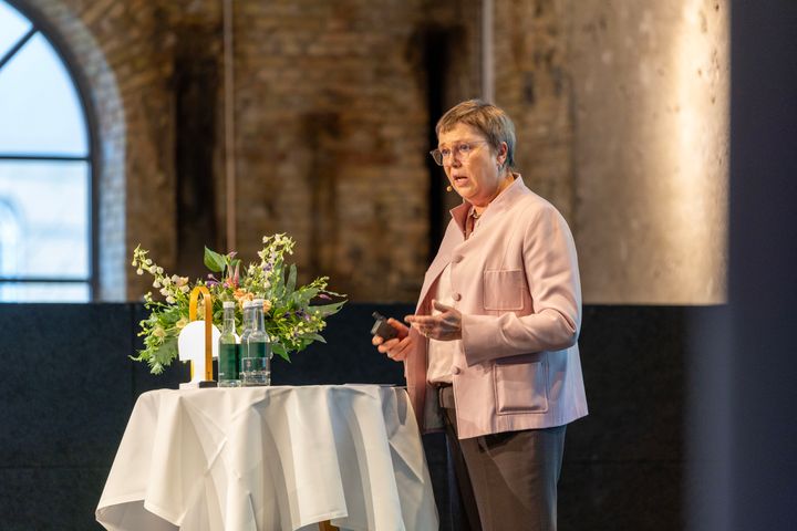 Bestyrelsesformand i HOFOR, Susanne Juhl, ved Energiens Dag i Aarhus, afholdt af Jyske Bank.