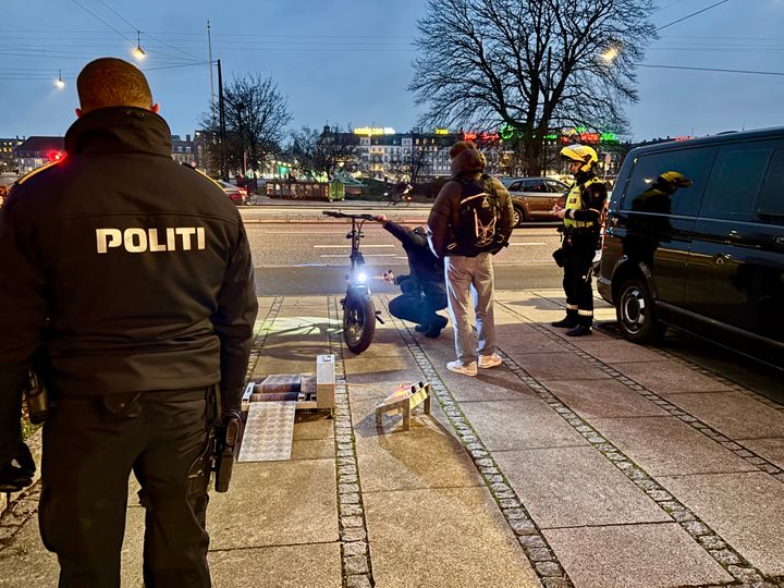 Politiet flere steder i landet oplever, at ulovlige elcykler fylder stadig mere i gadebilledet. Foto: Rådet for Sikker Trafik