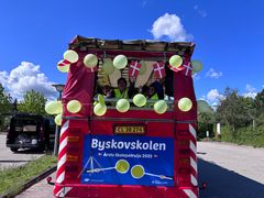 Eleverne fra skolepatruljen på Byskovskolen i Ringsted blev torsdag overrasket med beskeden om, at de vinder titlen "Årets Skolepatrulje 2025". Eleverne blev bl.a. fejret med paradekørsel i partybusser med politieskorte fra Midt- og Vestsjællands Politi.