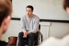 I Frederikssund Kommune skal knap 400 elever høre et foredrag om konsekvenserne af ulykker i trafikken