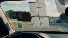 I den nye kampagnefilm fra Rådet for Sikker Trafik og Alm Brand bliver forruden på en bil fyldt med beskeder, der tager udsynet. Kampagnen skal minde bilisterne om, at hvis de har fokus på alt muligt andet end trafikken, så tager det deres opmærksomhed - og udsyn - fra trafikken