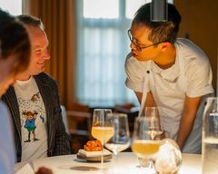 Chefkok for Udtryk, Edward Lee, har fortryllet gæsterne til weekendens testmiddage