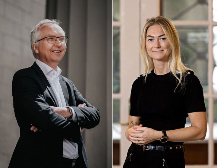 Adm. direktør i PenSam Torsten Fels, og Fagpolitisk ordfører i FOA Helena Mikkelsen